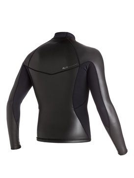 quiksilver, Highline Performance Glideskin 1.5mm - Top manches longues en néoprène, BLACK (kvj0) Highline Performance Glideskin 1.5mm - Long Sleeve Neo Top EQYW803001