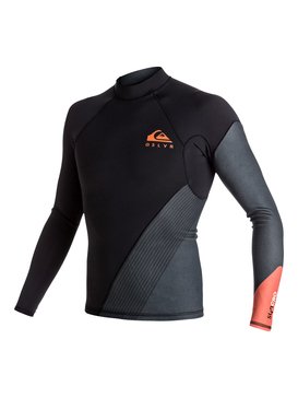 quiksilver, Syncro New Wave 1mm - Top manches longues en néoprène, FLAME (nmj0) Syncro New Wave 1mm - Long Sleeve Neo Top EQYW803004