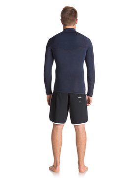 quiksilver, 1.5mm Quiksilver Originals Monochrome - Haut de combinaison de surf, NAVY (bte0) 1.5 Q.O. MONOCHROM LS JKT B-LC EQYW803010