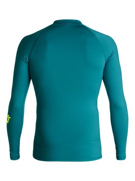 quiksilver, All Time - Licra de Manga Larga con Protección Solar UPF 50, MOROCCO BLUE (bsg0) ALL TIME LS EQYWR03034