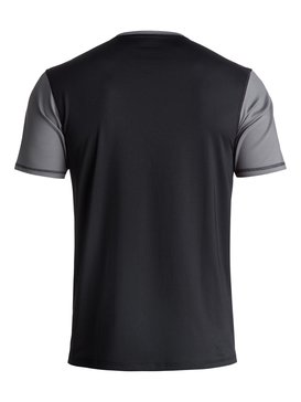 quiksilver, Colour Blocked Surf - Camiseta de Surf Anfibia con Protección Solar UPF 50, BLACK (kvj0) Colour Blocked Surf - Amphibian UPF 50 Surf T-Shirt EQYWR03089