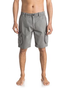 quiksilver, Everyday Deluxe 21" - Short cargo, CASTLEROCK (kpv0) Everyday Deluxe 21" - Cargo Shorts EQYWS03250