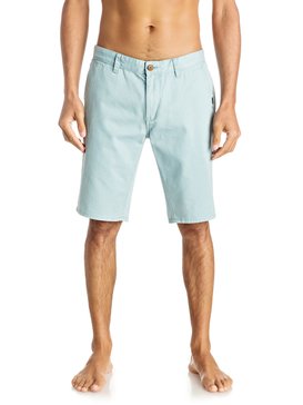 quiksilver, Everyday 21" - Short en sergé, STONE BLUE (bhy0) Everyday 21" - Chino Shorts EQYWS03252