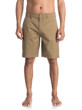 quiksilver, Everyday Union Stretch Chino Shorts, ELMWOOD (tmp0) Everyday Union Stretch 21" - Chino Shorts EQYWS03253