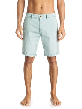 quiksilver, Krandy St - Short en sergé, STONE BLUE (bhy0) KRANDY CHINO ST EQYWS03324