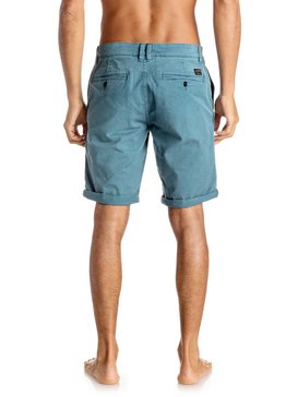 quiksilver, Krandy St - Short en sergé, INDIAN TEAL (bqk0) KRANDY CHINO ST EQYWS03324