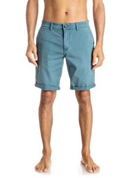 quiksilver, Krandy St - Short en sergé, INDIAN TEAL (bqk0) KRANDY CHINO ST EQYWS03324