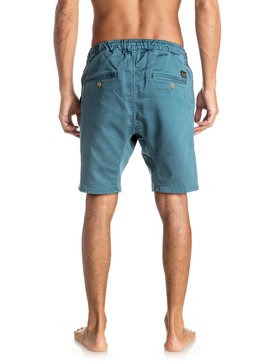 quiksilver, Fonic 19" - Pantalon de jogging en sergé, INDIAN TEAL (bqk0) FONIC SHORT EQYWS03337