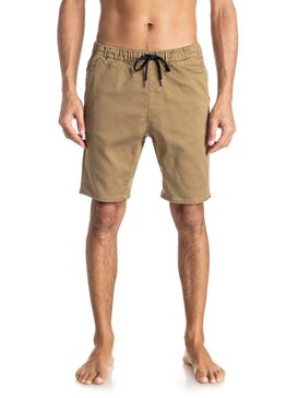 quiksilver, Fonic 19" - Pantalon de jogging en sergé, ELMWOOD (tmp0) FONIC SHORT EQYWS03337