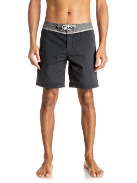quiksilver, Street Vee 18" - Short type boardshort, BLACK (kvj0) Street Vee 18" - Street Trunks EQYWS03401