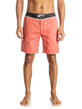 quiksilver, Street Vee 18" - Short type boardshort, BURNT SIENNA (nmh0) Street Vee 18" - Street Trunks EQYWS03401