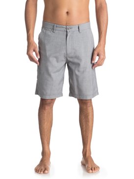 quiksilver, Regeneration Chino Shorts, LIGHT GREY HEATHER REGENERATIO (sjs1) REGENERATION EQYWS03425