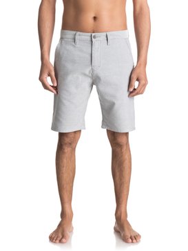 quiksilver, KRANDY OXFORD SHORT, USED GREY (slrw) KRANDY OXFORD SHORT EQYWS03448