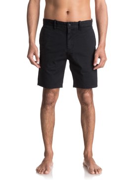 quiksilver, Spratt Chino Shorts, BLACK (kvj0) SPRATT CHINO EQYWS03460