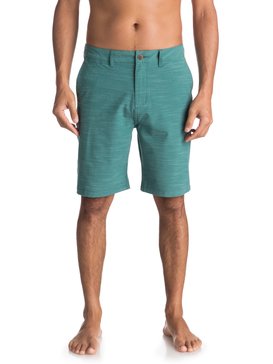 quiksilver, Union Slub 20" Amphibian Shorts, MALLARD GREEN (gqn0) UNION SLUB AMPHIBIAN 20 EQYWS03501