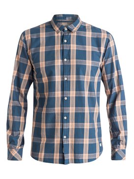quiksilver, Atlantic Jungle - Chemise manches longues, ATLANTIC JUNGLE DARK DENIM (brq1) Atlantic Jungle - Long Sleeve Shirt EQYWT03313