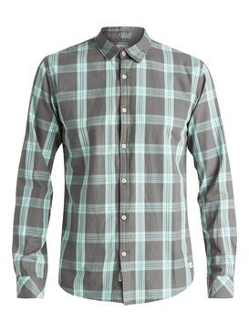 quiksilver, Atlantic Jungle - Chemise manches longues, ATLANTIC JUNGLE CASTLEROCK (kpv1) Atlantic Jungle - Long Sleeve Shirt EQYWT03313