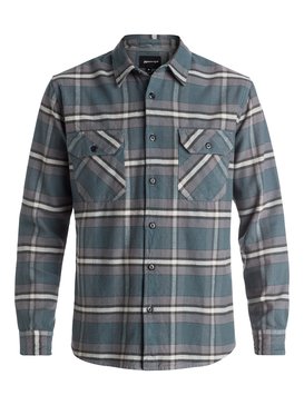 quiksilver, Major Counter Flannel - Chemise à manches longues, MAJOR COUNTER DARK SHADOW (krp1) Major Counter Flannel - Long Sleeve Shirt EQYWT03351