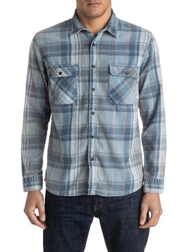 quiksilver, Happy Flannel - Chemise à manches longues, HAPPY CAPTAINS BLUE (bme1) Happy Flannel - Long Sleeve Shirt EQYWT03352