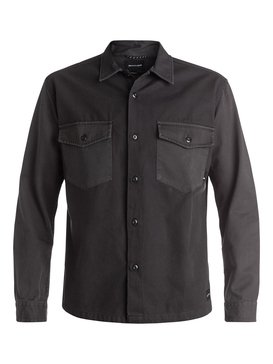 quiksilver, Counter Fire - Chemise manches longues, TARMAC (kta0) Counter Fire - Long Sleeve Overshirt EQYWT03353