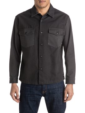 quiksilver, Counter Fire - Chemise manches longues, TARMAC (kta0) Counter Fire - Long Sleeve Overshirt EQYWT03353