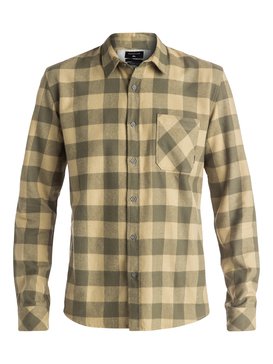 quiksilver, Motherfly Flannel - Chemise à manches longues, MOTHERFLY DUSTY OLIVE (gpb1) Motherfly Flannel - Long Sleeve Shirt EQYWT03368