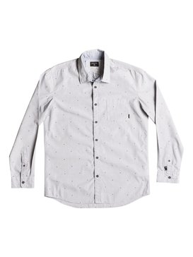 quiksilver, New Everyday Mini Motif - Chemise à manches longues, QUIET SHADE (kze0) New Everyday Mini Motif - Long Sleeve Shirt EQYWT03370