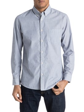quiksilver, Everyday Wilsden - Chemise à manches longues, NIGHTSHADOW BLUE (bpt0) Everyday Wilsden - Long Sleeve Shirt EQYWT03378