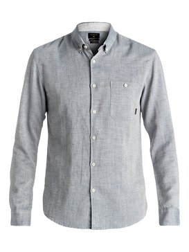 quiksilver, Chapman Seas - Camicia a maniche lunghe, DARK DENIM (brq0) Chapman Seas - Long Sleeve Shirt EQYWT03439