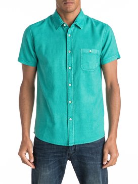 quiksilver, Time Box - Chemise à manches courtes, VIRIDINE GREEN (bnf0) Time Box - Short Sleeve Shirt EQYWT03444