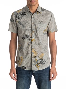 quiksilver, Channels Bruz - Chemise à manches courtes, WET WEATHER CHANNELS BRUZ (szr6) Channels Bruz - Short Sleeve Shirt EQYWT03447