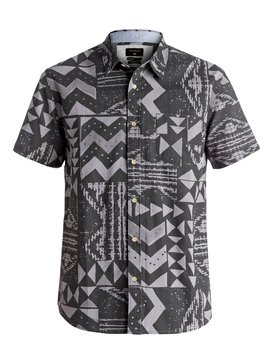 quiksilver, East Cape Crowns - Chemise à manches courtes, QUIET SHADE (kze6) East Cape Crowns - Short Sleeve Shirt EQYWT03448