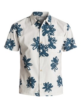 quiksilver, South Beach Dimes - Chemise à manches courtes, BIRCH VINTAGE SURF (wdw6) South Beach Dimes - Short Sleeve Shirt EQYWT03457