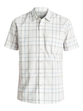 quiksilver, Everyday Check - Chemise à manches courtes, SNOW WHITE CHECK (wbk1) Everyday Check - Short Sleeve Shirt EQYWT03492