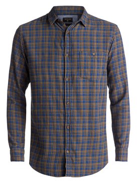 quiksilver, Phaser Setting Flannel - Chemise à manches longues, TURKISH SEA PHASER SETTING (bqs1) Phaser Setting Flannel - Long Sleeve Shirt EQYWT03539