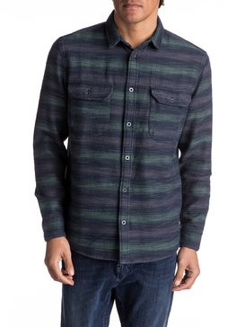 quiksilver, Dusky Town Flannel - Surchemise à manches longues, SLATE GRAY DUSKY TOWN (ghr3) Dusky Town Flannel - Long Sleeve Over Shirt EQYWT03541