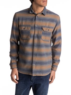 quiksilver, Dusky Town Flannel - Surchemise à manches longues, GOLDEN OAK DUSKY TOWN (nmv3) Dusky Town Flannel - Long Sleeve Over Shirt EQYWT03541