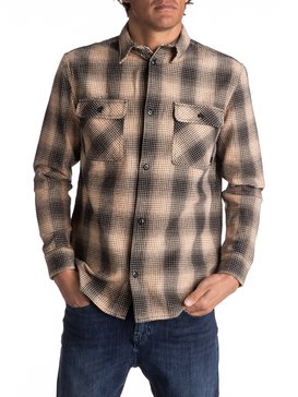 quiksilver, Venice Vice Flannel - Chemise à manches longues, PEACH FUZZ VENICE VICE (net1) Venice Vice Flannel - Long Sleeve Shirt EQYWT03546