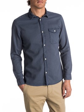 quiksilver, Time Box - Chemise à manches longues, NAVY BLAZER (byj0) Time Box - Long Sleeve Shirt EQYWT03548