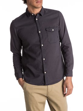 quiksilver, Time Box - Chemise à manches longues, TARMAC (kta0) Time Box - Long Sleeve Shirt EQYWT03548