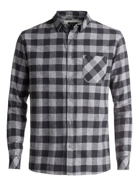 quiksilver, Motherfly Flannel - Chemise à manches longues, TARMAC MOTHERFLY (kta1) Motherfly Flannel - Long Sleeve Shirt EQYWT03573