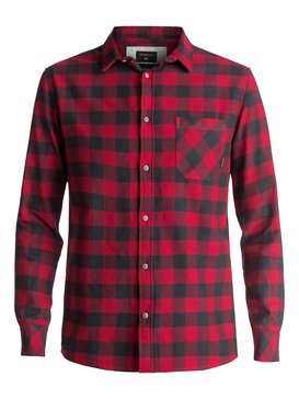 quiksilver, Motherfly Flannel - Chemise à manches longues, CHILLI PEPPER MOTHERFLY (rrd1) Motherfly Flannel - Long Sleeve Shirt EQYWT03573