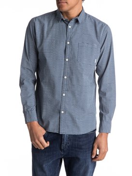quiksilver, Heat Wave - Chemise à manches longues, DK DENIM HEAT WAVE (brq6) Heat Wave - Long Sleeve Shirt EQYWT03577