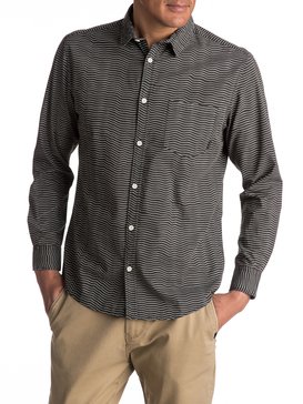 quiksilver, Heat Wave - Chemise à manches longues, BLACK HEAT WAVE (kvj6) Heat Wave - Long Sleeve Shirt EQYWT03577