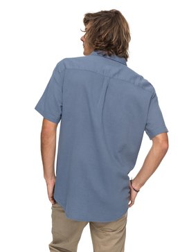 quiksilver, New Time Box - Short Sleeve Shirt, VINTAGE INDIGO (byl0) New Time Box - Short Sleeve Shirt EQYWT03632