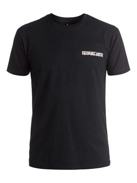 quiksilver, AM Peace Pipe - Tee-Shirt, BLACK (kvj0) AM Peace Pipe - T-Shirt EQYZT03969