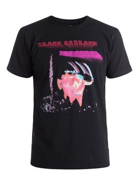 quiksilver, Quiksilver Music Collab Black Sabbath Paranoid - Tee-shirt, BLACK (kvj0) Quiksilver Music Collab Black Sabbath Paranoid - T-Shirt EQYZT04131