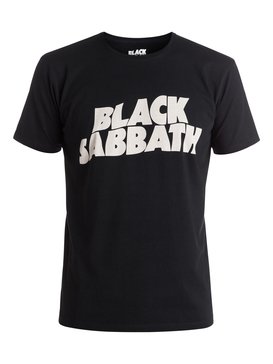 quiksilver, Quiksilver Music Collab Black Sabbath Classic - Tee-shirt, BLACK (kvj0) Quiksilver Music Collab Black Sabbath Classic - T-Shirt EQYZT04132