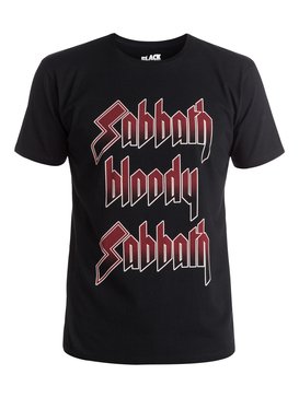 quiksilver, Quiksilver Music Collab Sabbath Bloody Sabbath - Tee-shirt, BLACK (kvj0) Quiksilver Music Collab Sabbath Bloody Sabbath - T-Shirt EQYZT04133