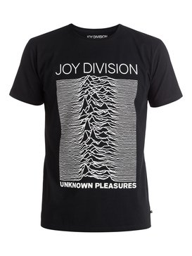 quiksilver, Quiksilver Music Collab Joy Division Unknown Pleasures - Tee-shirt, BLACK (kvj0) Quiksilver Music Collab Joy Division Unknown Pleasures - T-Shirt EQYZT04135